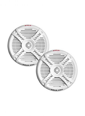 2-Piece Water Resistant Speaker System B000SL45IE White
