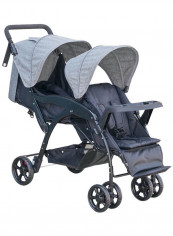Dois Easy Foldable Twin Stroller