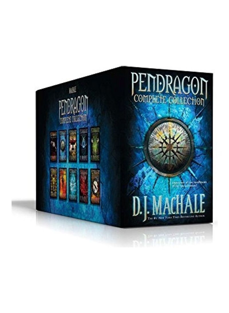 Pendragon Complete Collection: The Merchant of Death; The Lost City of Faar; The Never War; The Reality Bug; Black Water; The Rivers of Zadaa; The Qu Paperback English by D. J. Machale
