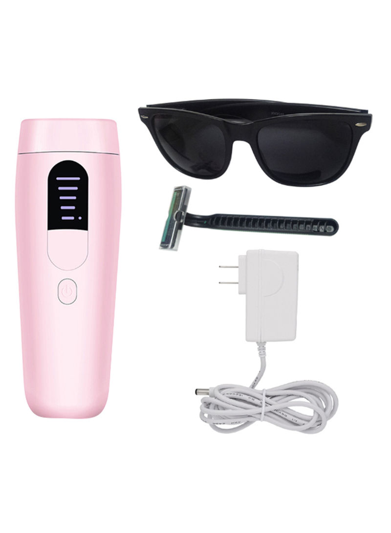 IPL And Hair Laser Removal System Kit Pink/Black/White