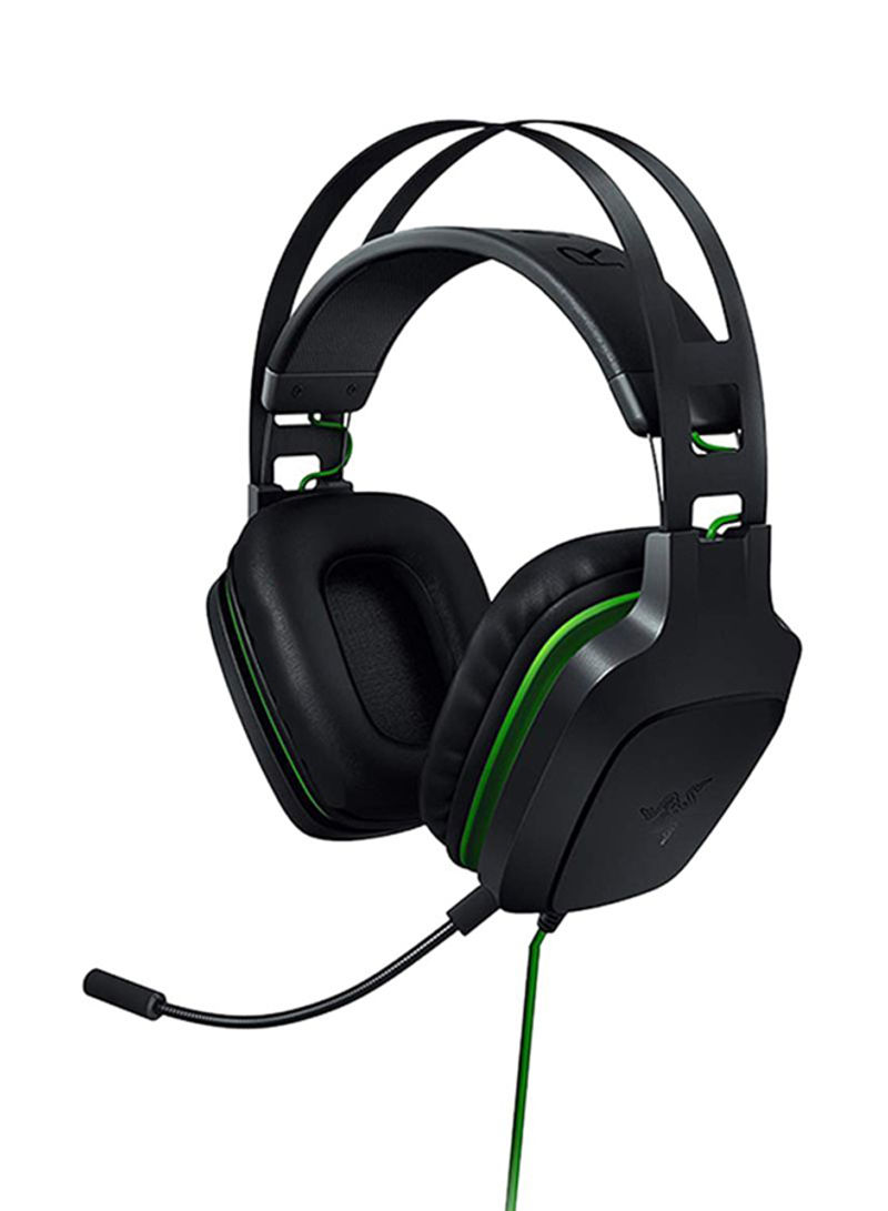 Electra V2 Over-Ear Wired Gaming Headphones With Mic Black