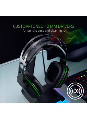 Electra V2 Over-Ear Wired Gaming Headphones With Mic Black