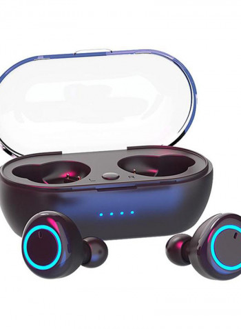 TWS Wireless Earphones Chargeable Headsets Black/Grey