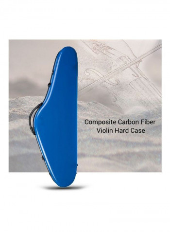Full Size Violin Hard Case with Carry Handle Straps