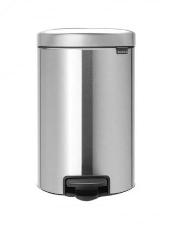 Matt Steel Pedal Bin Matt Steel 12L