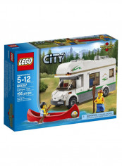 195-Piece City Camper Van Building Set 60057