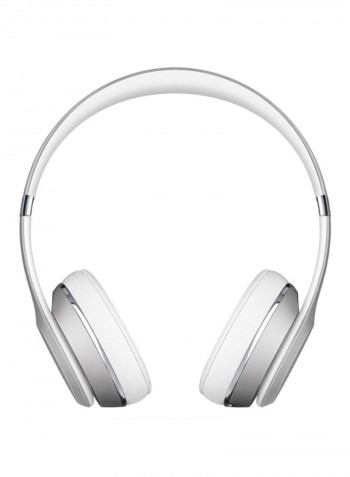 Solo3 Wireless On-Ear Headphones Silver/White