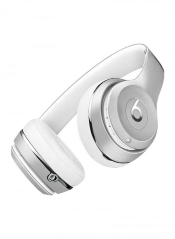 Solo3 Wireless On-Ear Headphones Silver/White