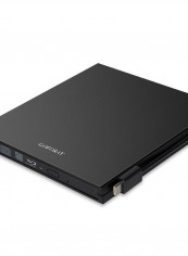 USB 3.0 Type-C Blu-Ray Drive External DVD Recorder Black