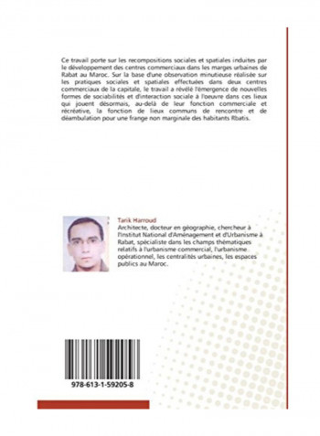 Les Espaces Publics Au Maroc A L' Ere De La Consommation Paperback
