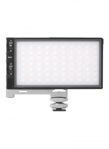 5-Piece LED Photography Lamp Set Black