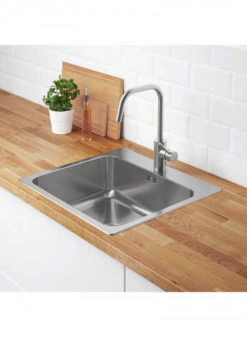 Stainless Steel Inset Sink Bowl Multicolour 56x53centimeter
