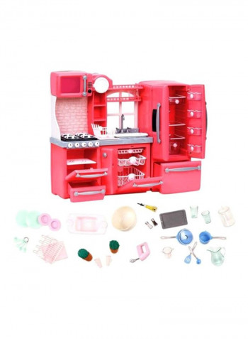 Gourmet Kitchen Playset Set BD37365Z 20.5x7.5x21inch