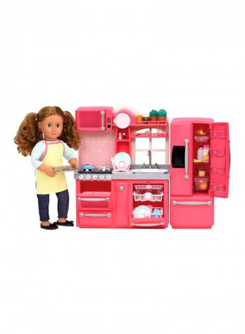 Gourmet Kitchen Playset Set BD37365Z 20.5x7.5x21inch