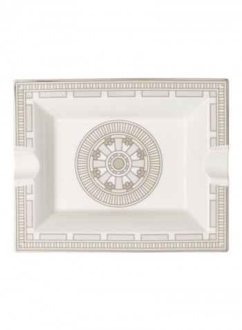 La Classica Contura Ashtray White/Beige 17x21centimeter