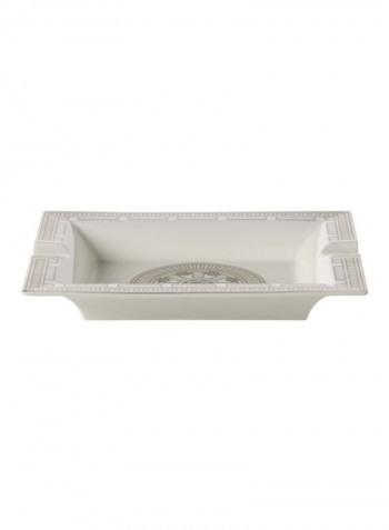 La Classica Contura Ashtray White/Beige 17x21centimeter