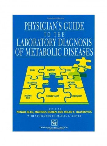 Physician's Guide to the Laboratory Diagnosis of Inherited Metabolic Diseases Hardcover English by N. Blau