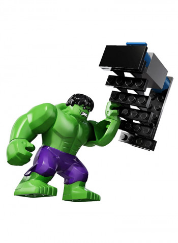 398-Piece Marvel Hulk Lab Smash Building Set 76018