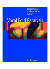 Vocal Fold Paralysis Hardcover English by Lucian Sulica