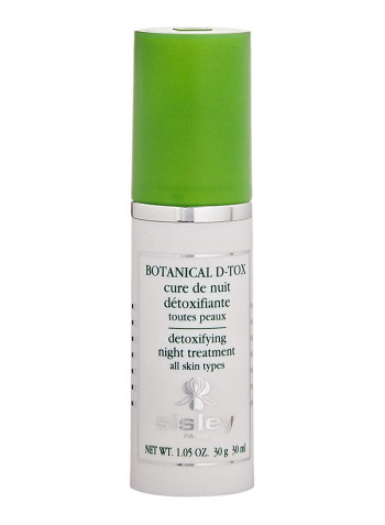 Botanical D-Tox Detoxifying Night Treatment 1.05ounce