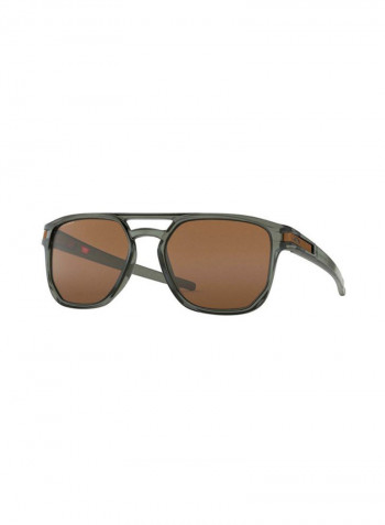 Men's Polarized Square Sunglasses - Lens Size: 54 mm