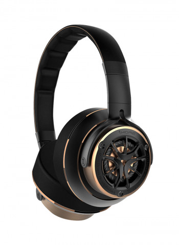 Triple Driver Over-Ear Headphone Black/Gold