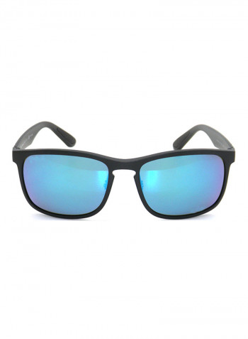 Full Rim Rectangular Sunglasses - Lens Size: 58 mm