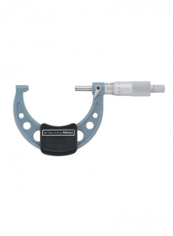 Micrometer 50-75Mm Blue/Silver 75millimeter