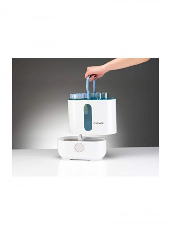 Cool Mist Ultrasonic Diffuser White/Blue 1.8gallon