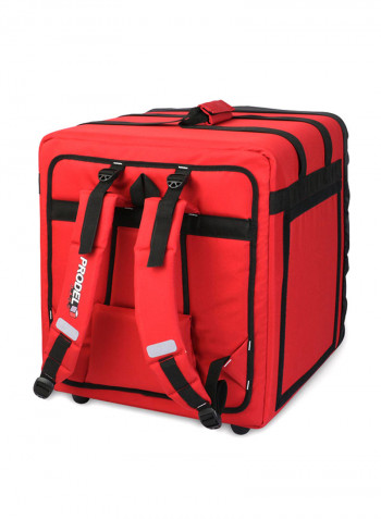Food Delivery Bag Red 43centimeter