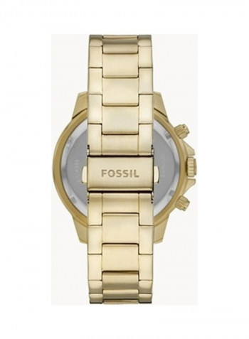 Men's Chronograph Wrist Watch with Stainless Steel Strap