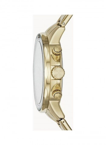 Men's Chronograph Wrist Watch with Stainless Steel Strap