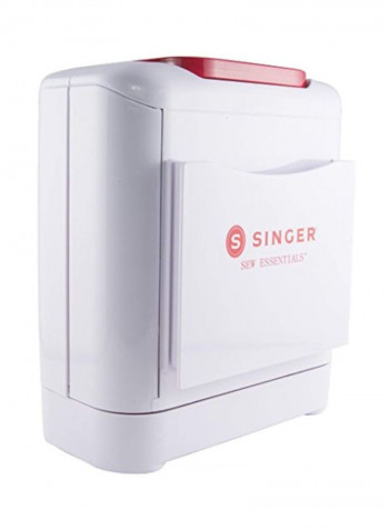 166-Piece Sew Essentials Storage System White/Red 9.8 x 7 x 11.8inch
