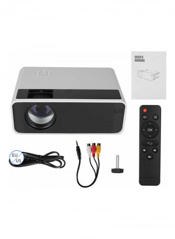 W13 LED Projector Support 1080P W13-B1 Black
