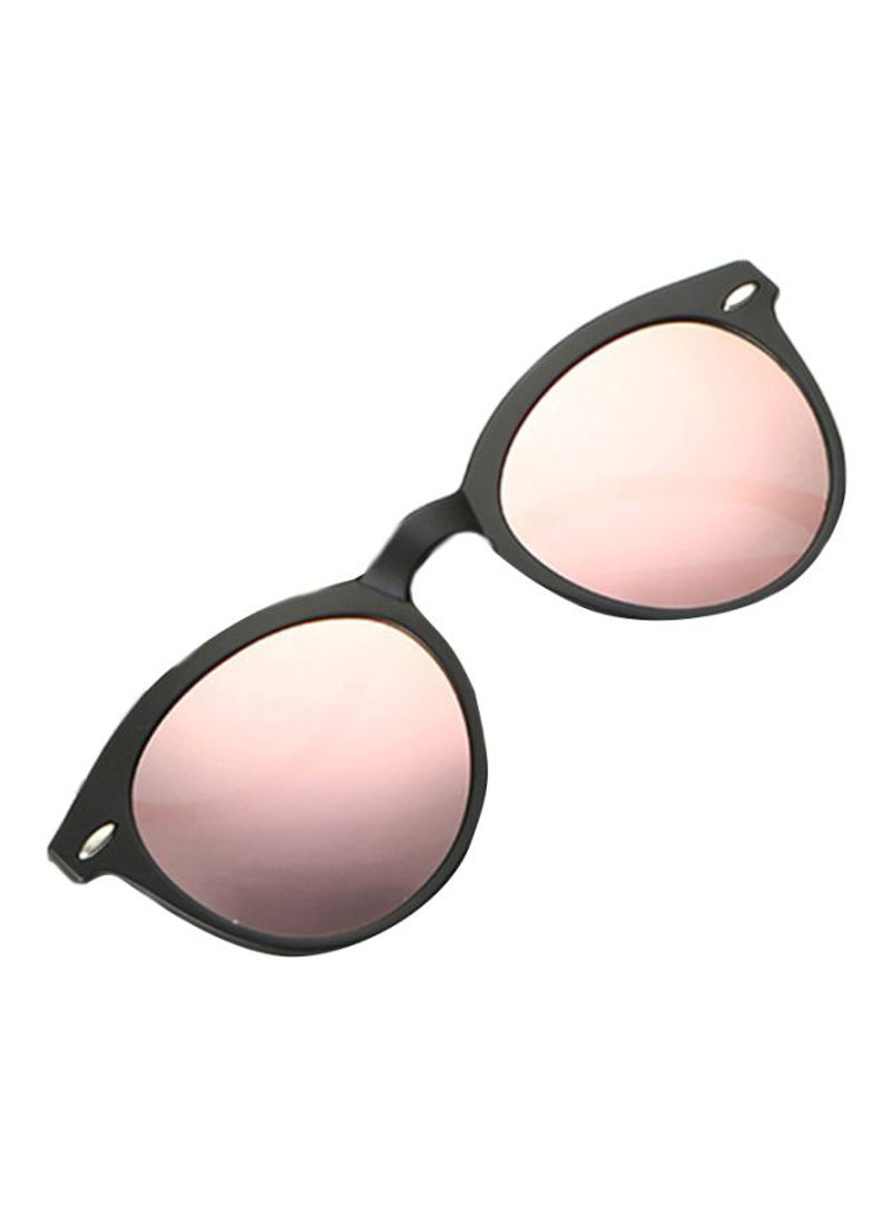 Polarized Oval Clip-on Sunglasses