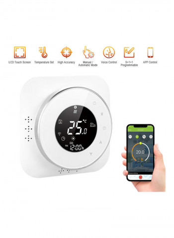 Wi-Fi Smart Thermostat White