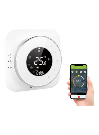 Wi-Fi Smart Thermostat White