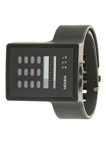 Silicone Band Digital Watch NK-ZUB ZAYU BK
