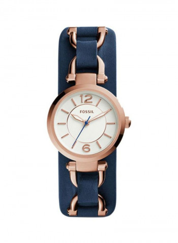 Women's Georgia Cuff Water Resistant Analog Watch ES3857