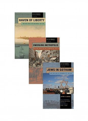 3-Piece Heaven Of Liberty, Jews In Gotham, Emering Metropolis Book Set Hardcover