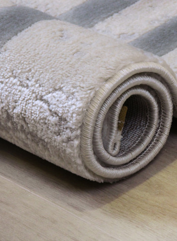 Bronze Collection Classic Printed Area Rug Light Beige/Grey 150 x 230cm