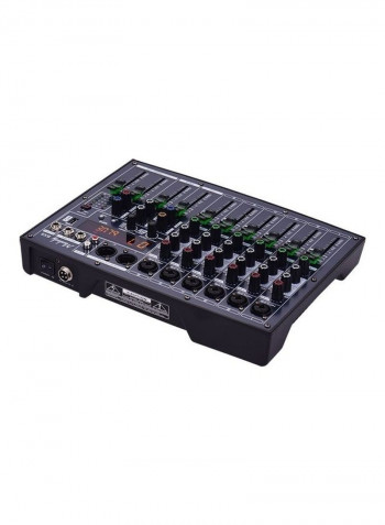 BX6 Compact 6 Channels Mixing Console With BlueTooth Connection