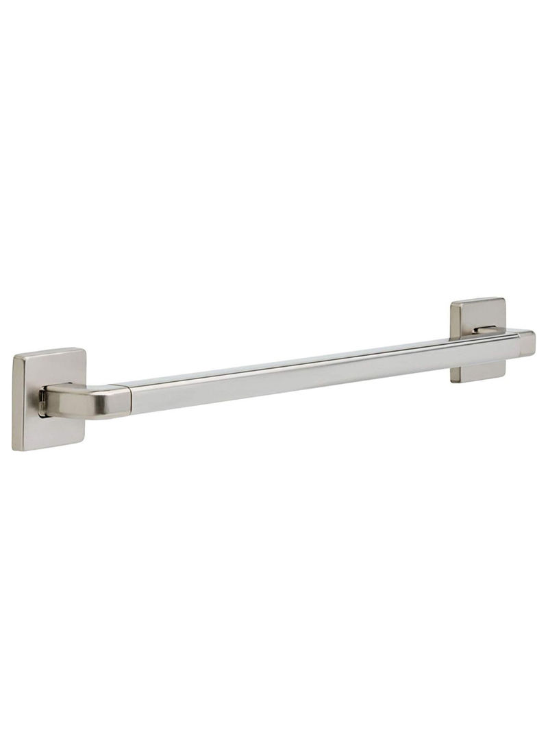 Concealed Mounting Grab Bar Silver 24inch