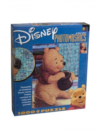 1000-Piece Disney Photomosaic Winnie The Pooh Jigsaw Puzzle