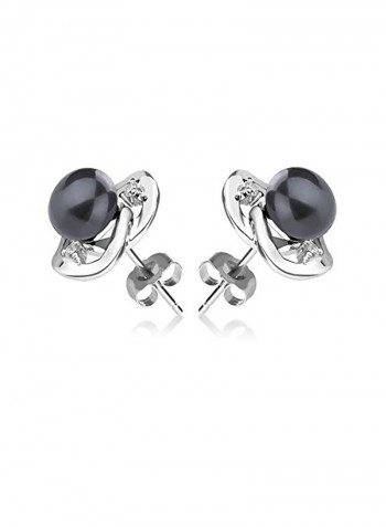 925 Sterling Silver Cultured Pearl Earrings