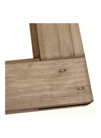 2-Pane Wood Window Beige