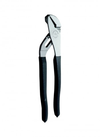 4-Piece Plier Hand Tool Set Silver/Black Diagonal Pliers  17.8 cm, Long-nose Pliers 20.3 cm, Slip-joint Pliers 17.2 cm,   Arc Joint Pliers 24.1cm