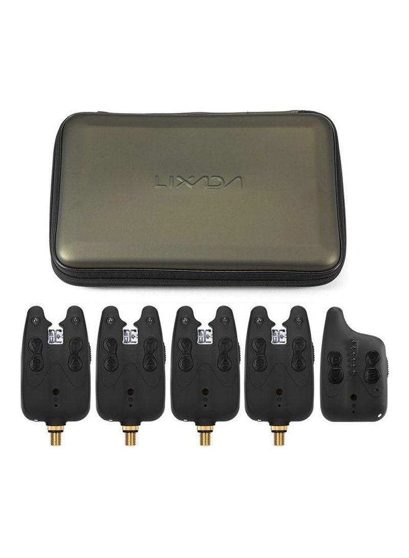 Wireless Fishing Bite Alarms Set with Portable Case