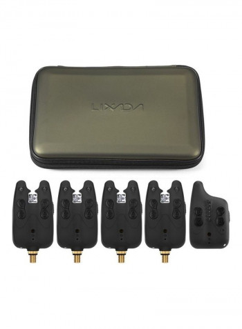 Wireless Fishing Bite Alarms Set with Portable Case