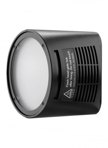 H200R  Godox Witstro Round Flash Head for AD200 TTL Pocket Flash Black